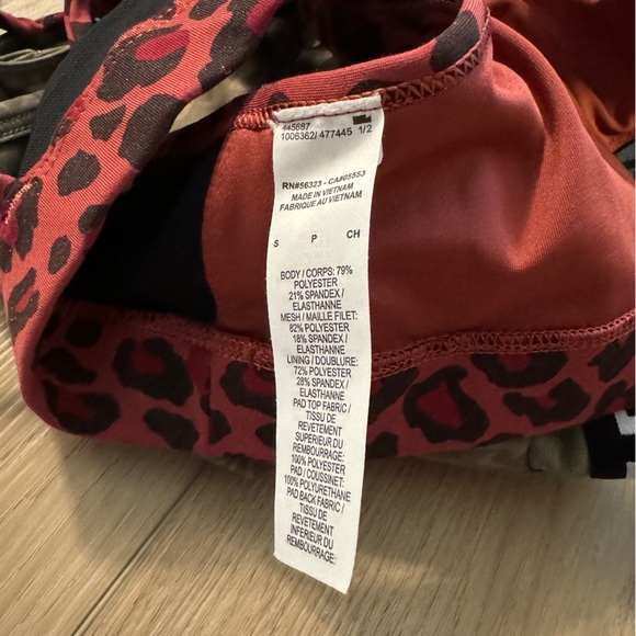 Two (2) Nike Pro sports bras, EUC, rare, cute strappy styles, size Small - Picture 4 of 4